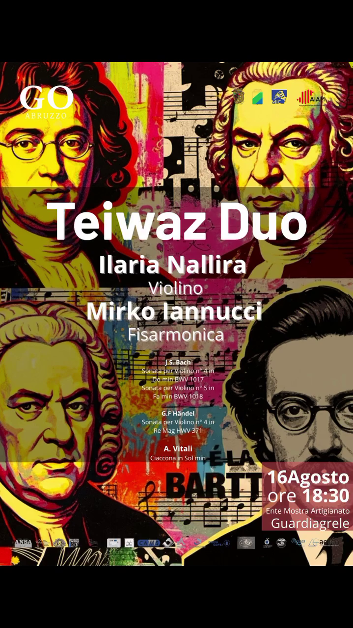Locandina concerto Teiwaz Duo